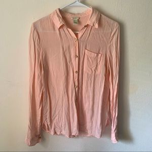 Pink Button Down
